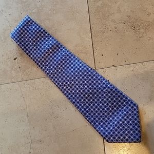 Bvlgari Blue Silk Tie